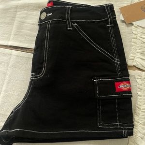 Dickies Cargo Shorts Black NWT SZ-28